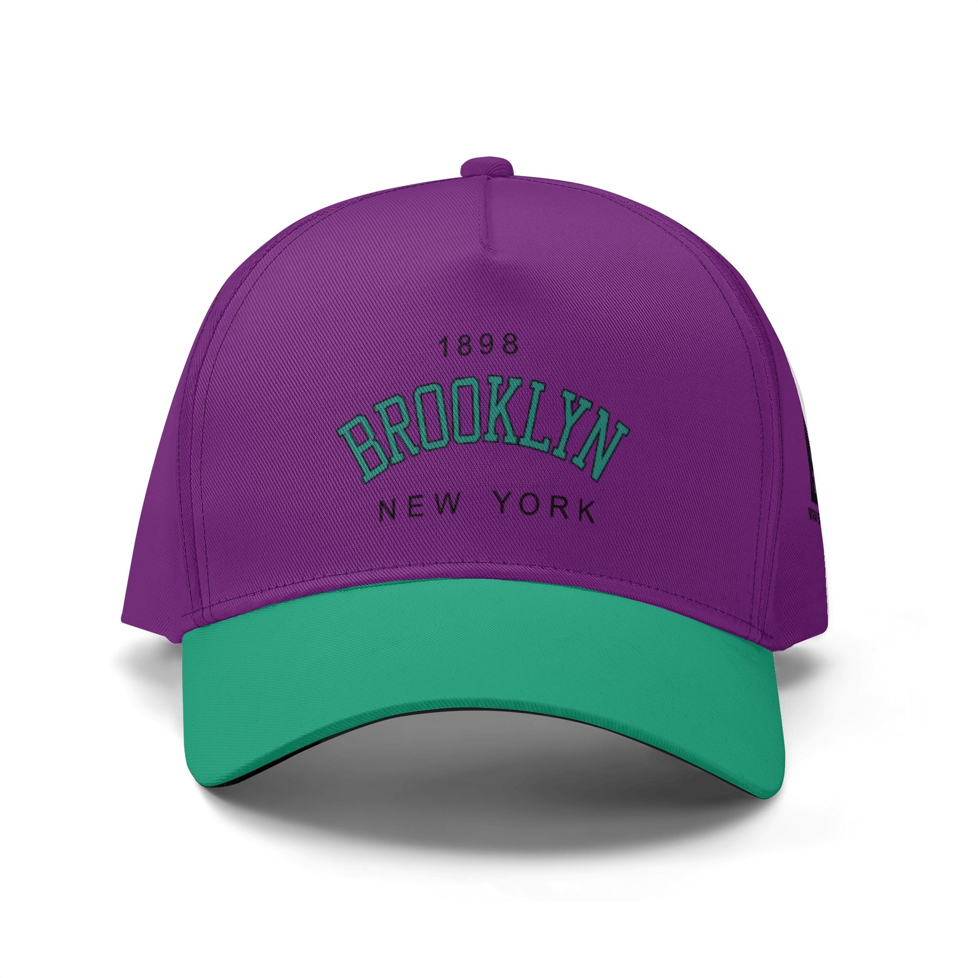 Brooklyn New York 1898 Purple Baseball Cap - Wray Sports