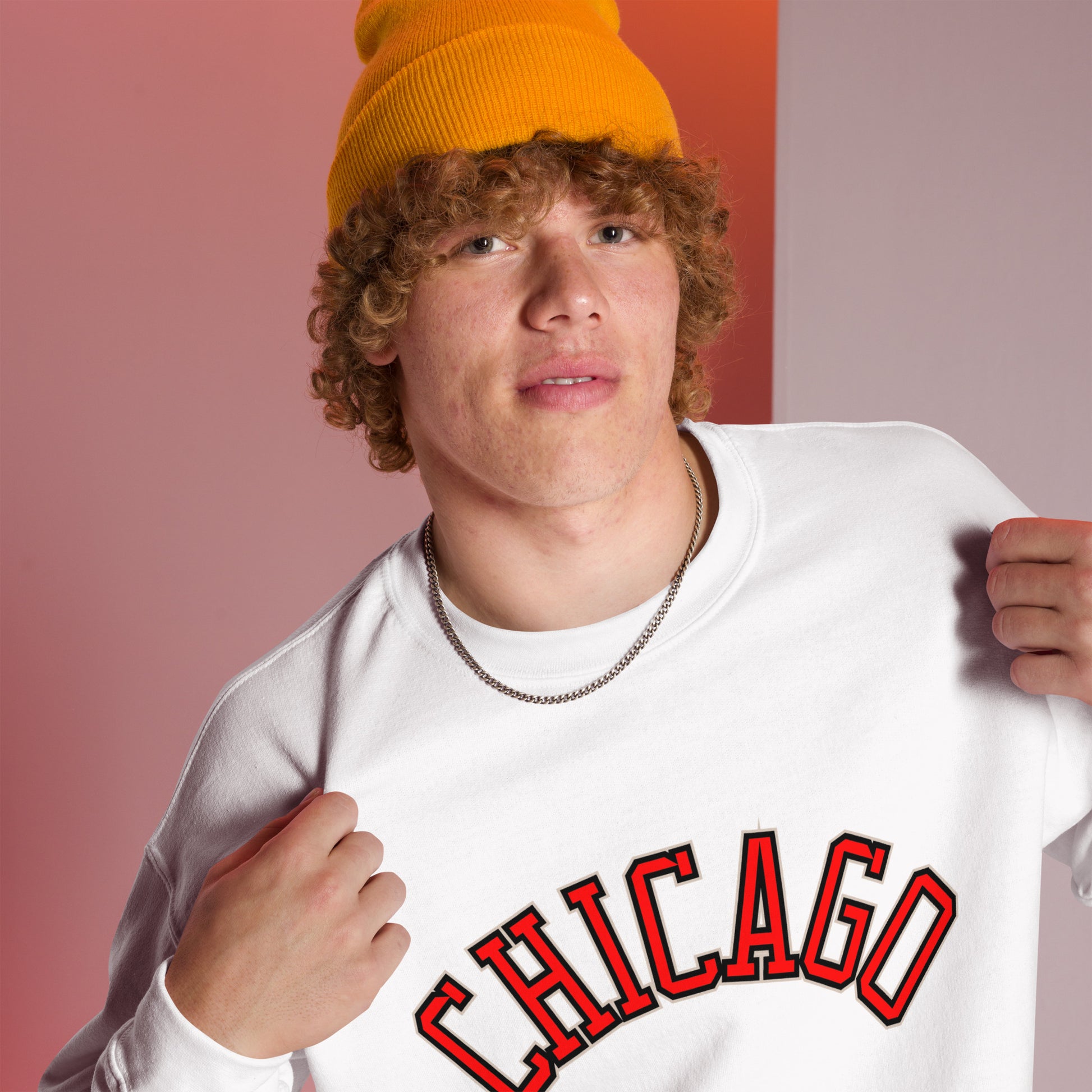 Mens Chicago College Sweatshirt - Wray Sports