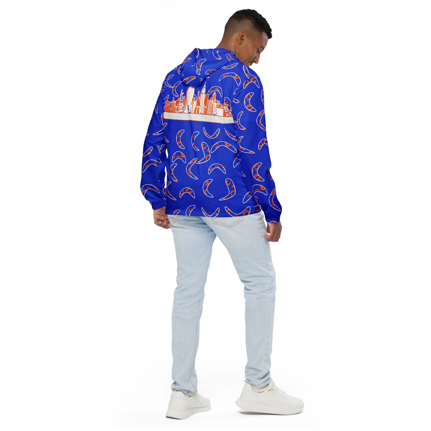 New York Blue Men’s windbreaker - Wray Sports