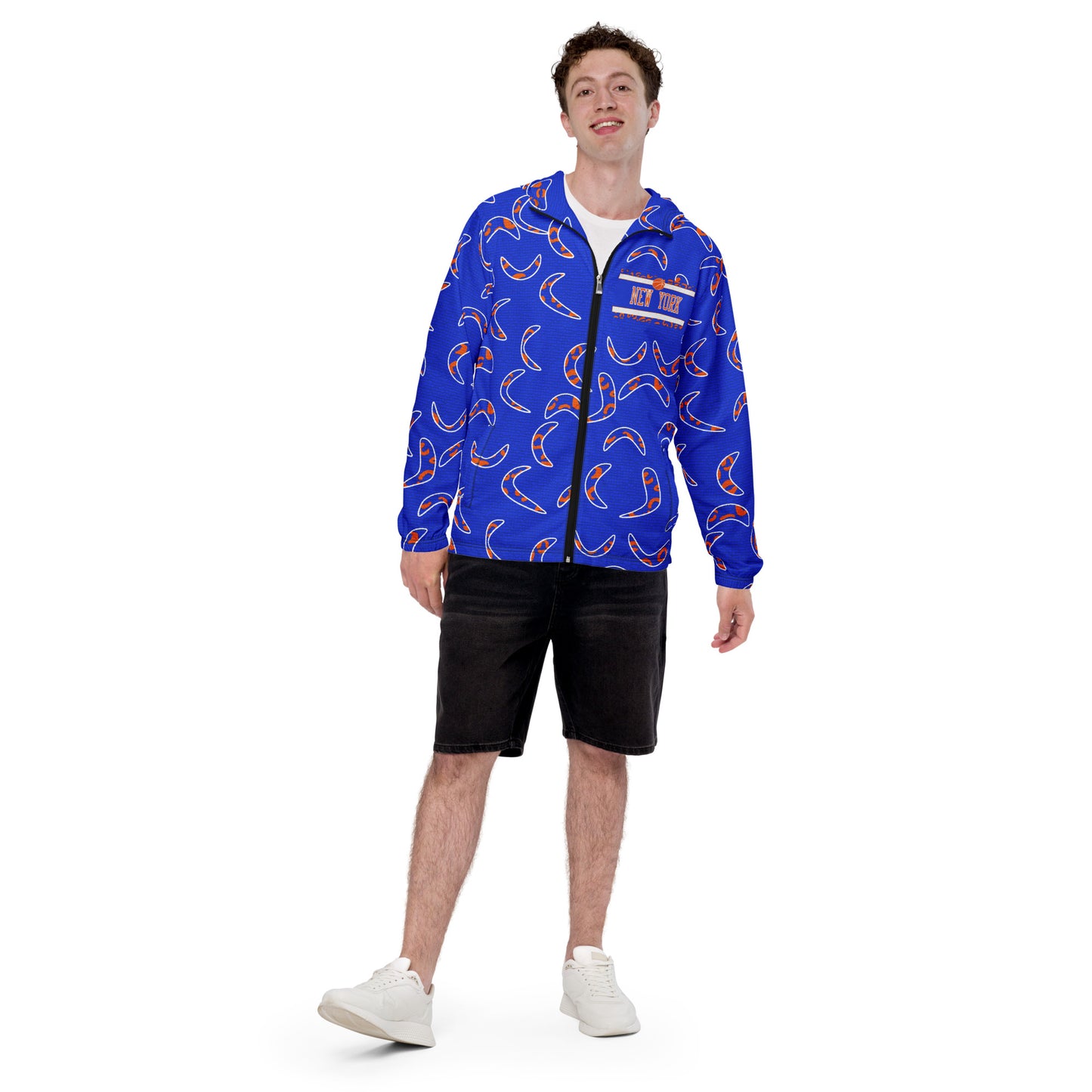 New York Blue Men’s windbreaker - Wray Sports