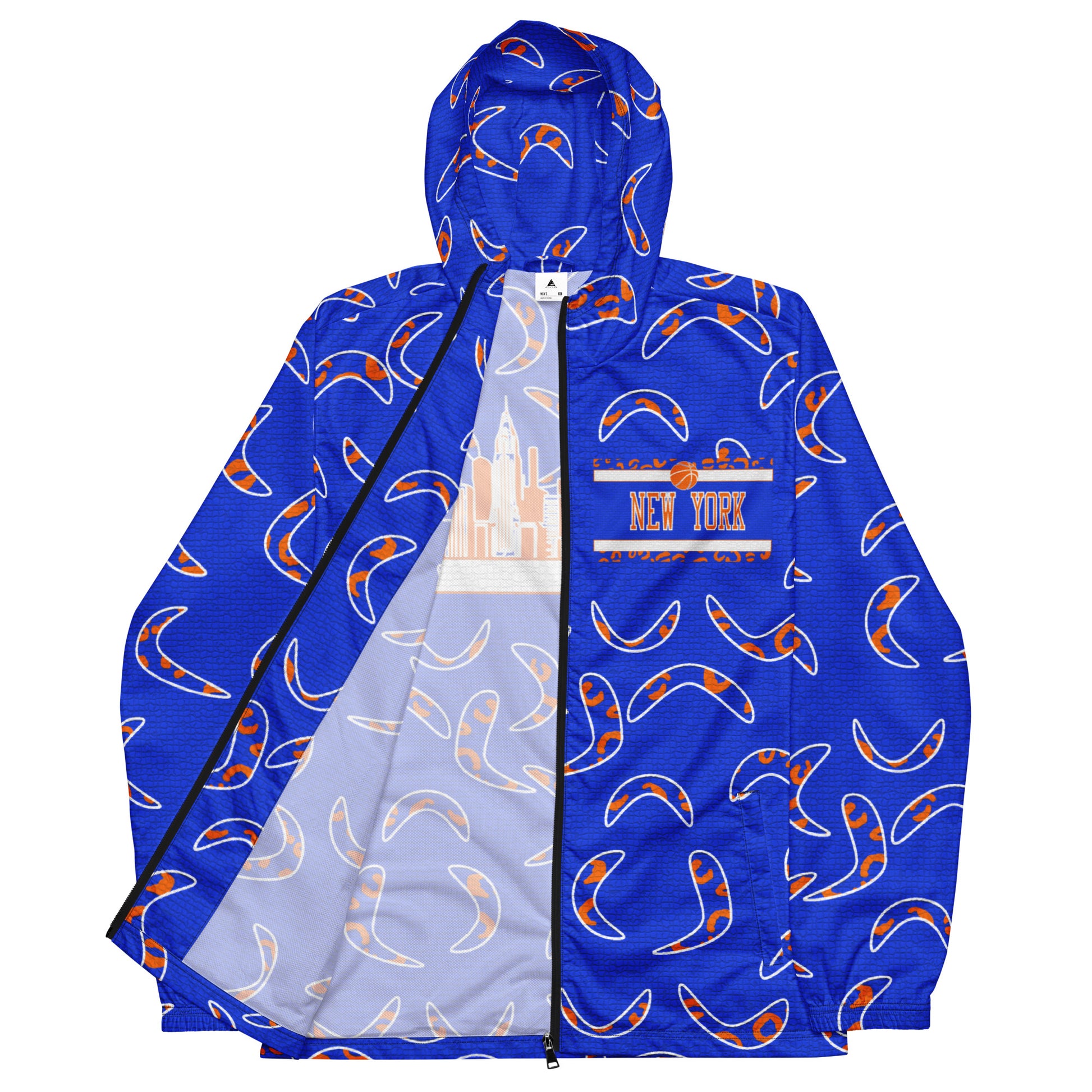 New York Blue Men’s windbreaker - Wray Sports