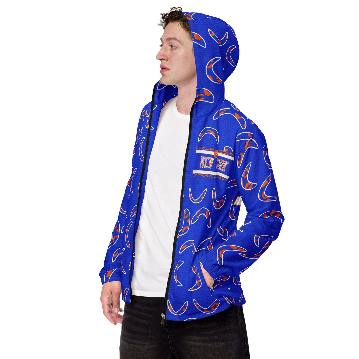 New York Blue Men’s windbreaker - Wray Sports