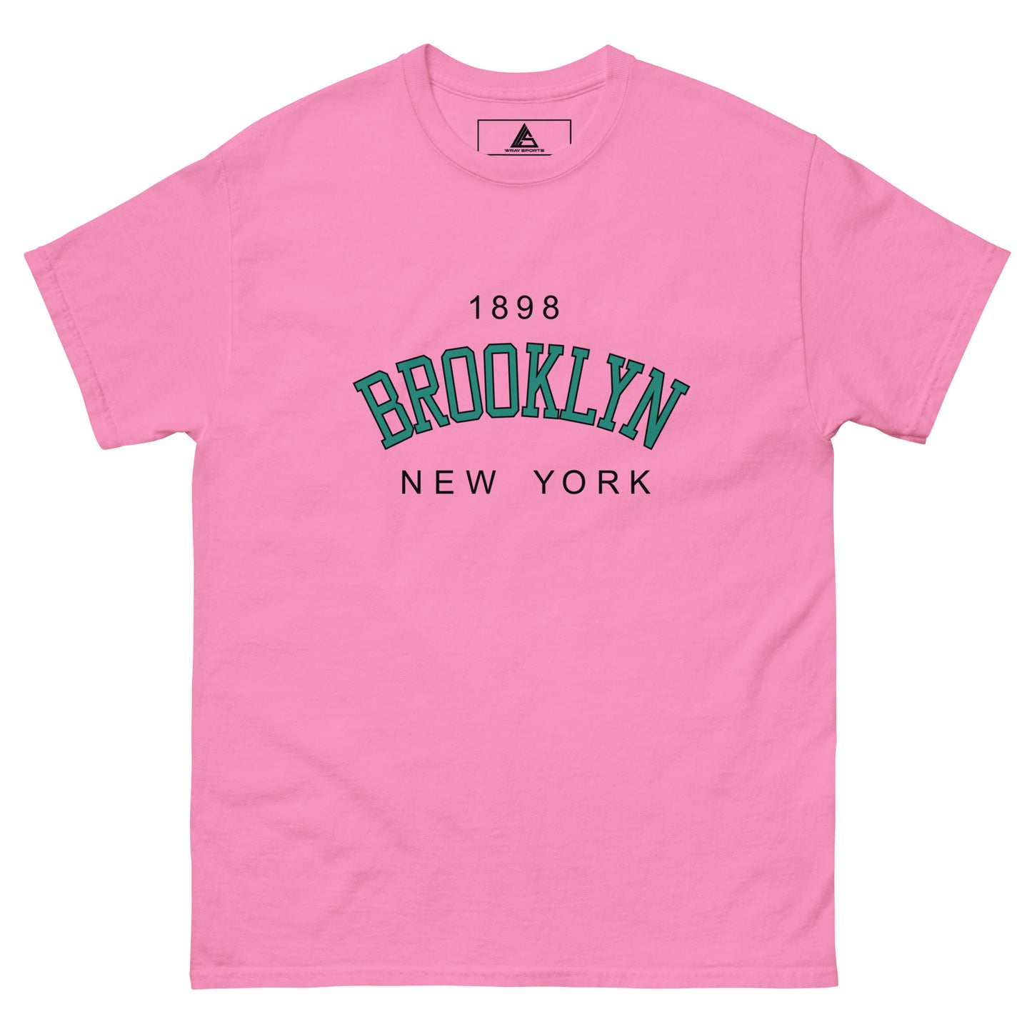 Mens 1898 Brooklyn New York College T Shirt - Wray Sports