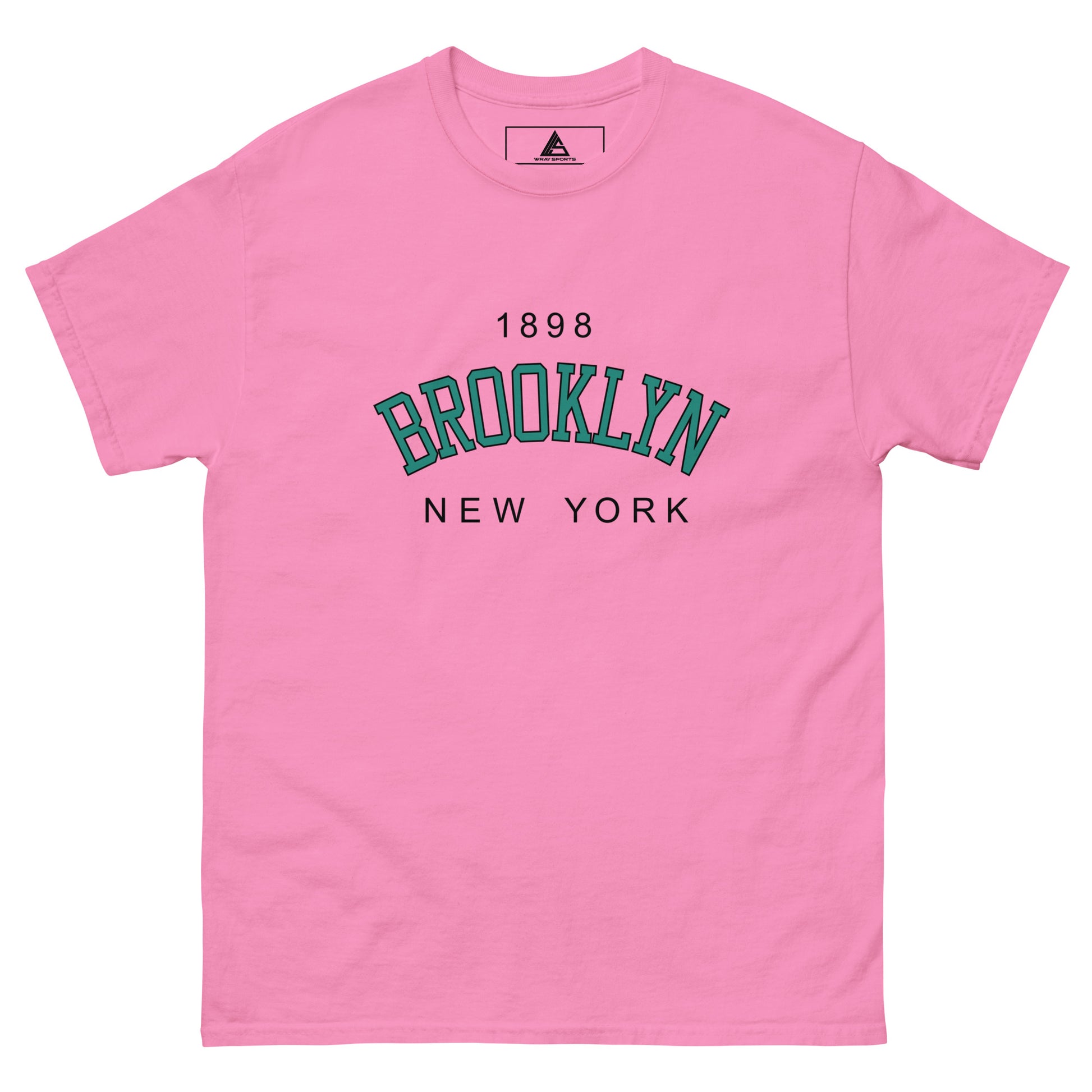 Mens 1898 Brooklyn New York College T Shirt - Wray Sports