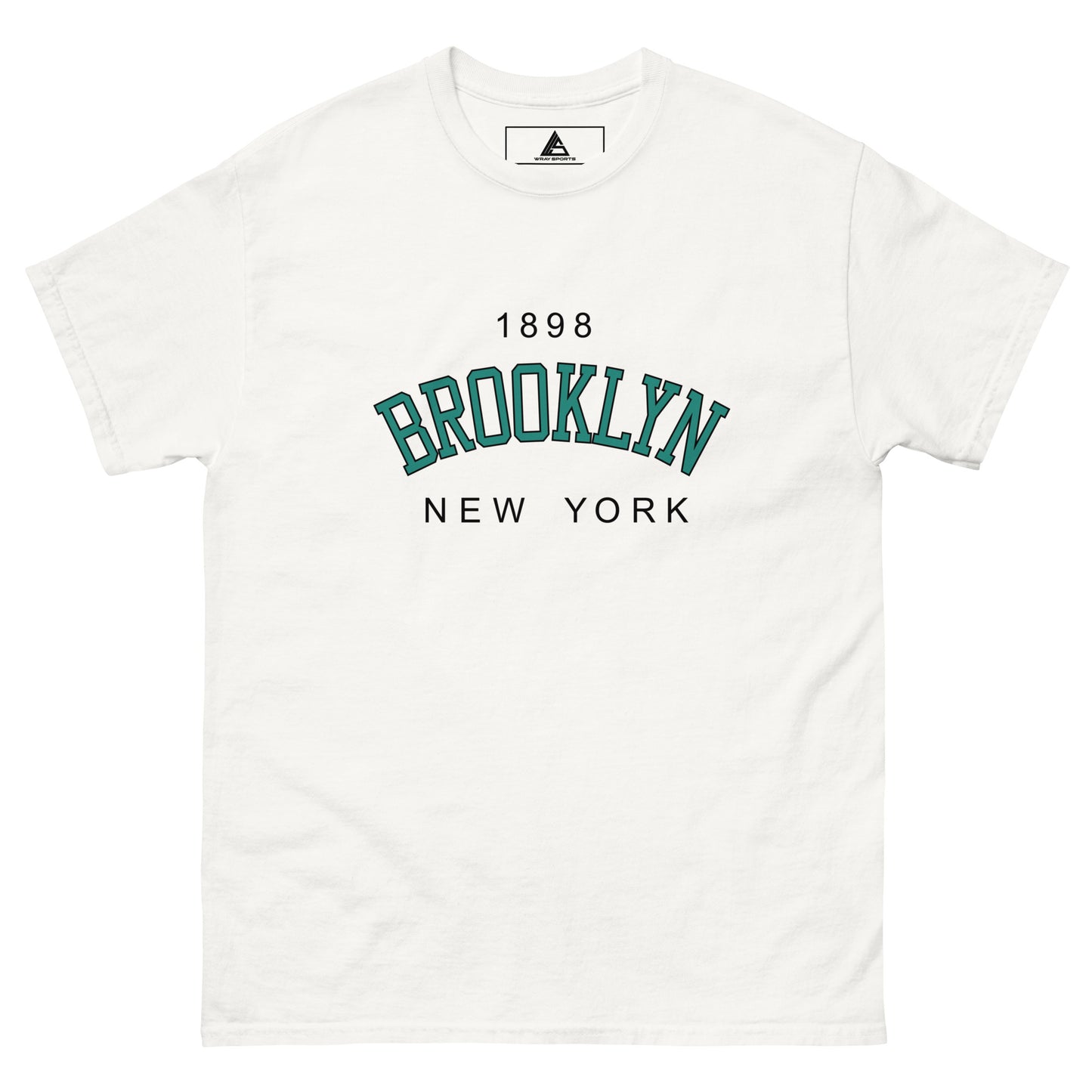 Mens 1898 Brooklyn New York College T Shirt - Wray Sports