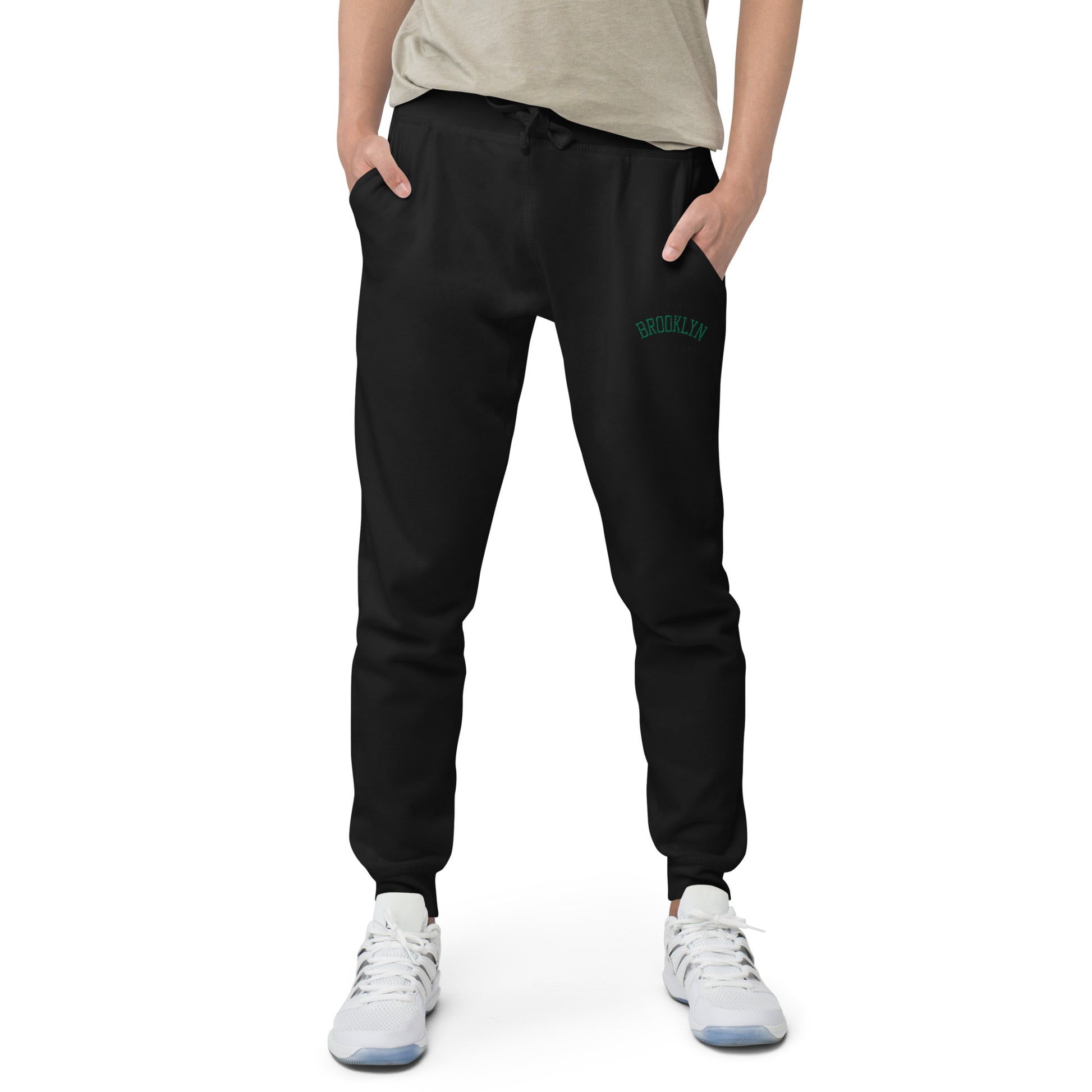 Brooklyn 1898 Unisex Embroidered Fleece Sweatpants - Wray Sports