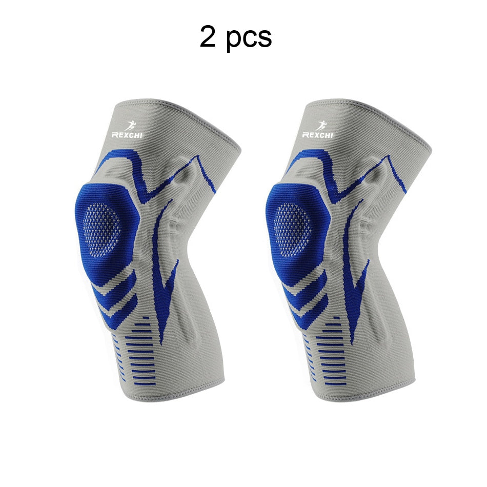 Basketball Knee Pads with Silicon Support - Wray Sports