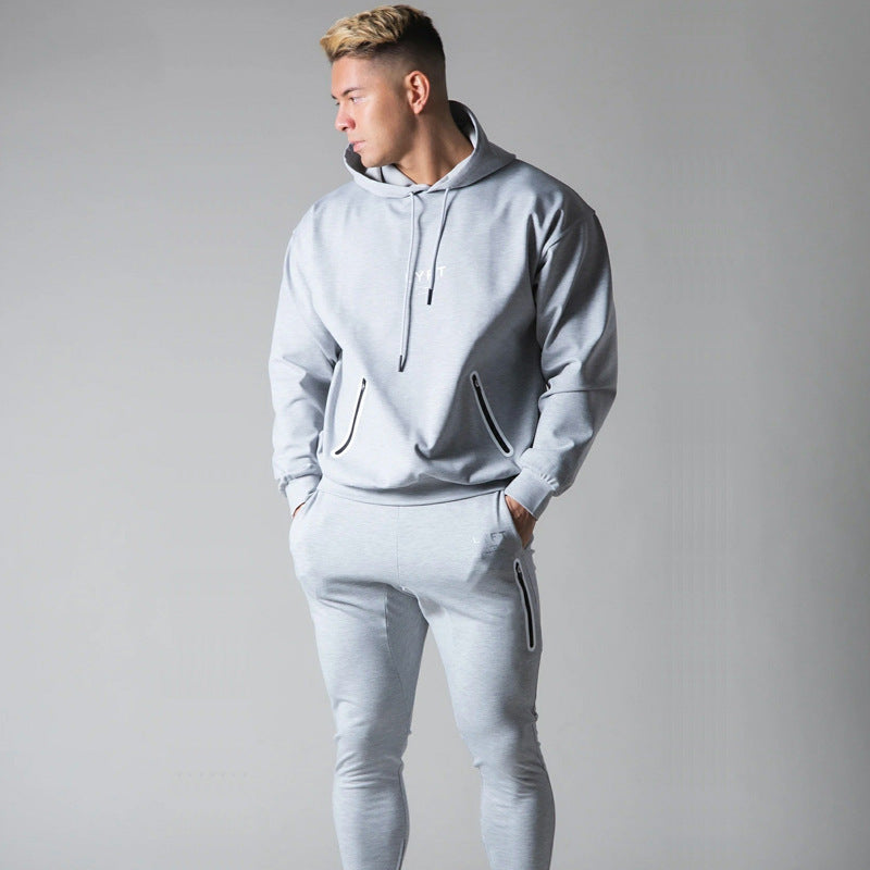 Mens Lyft Zip Pocket Casual Hooded Sports Sweatshirt - Wray Sports