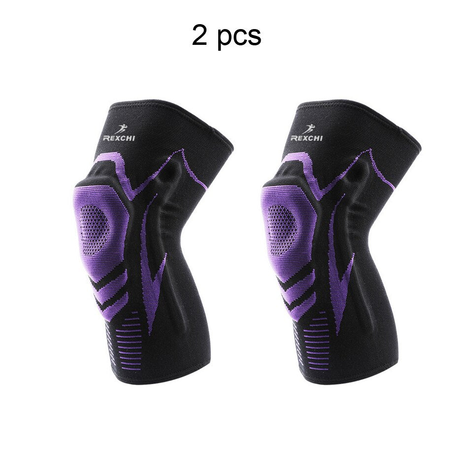 Basketball Knee Pads with Silicon Support