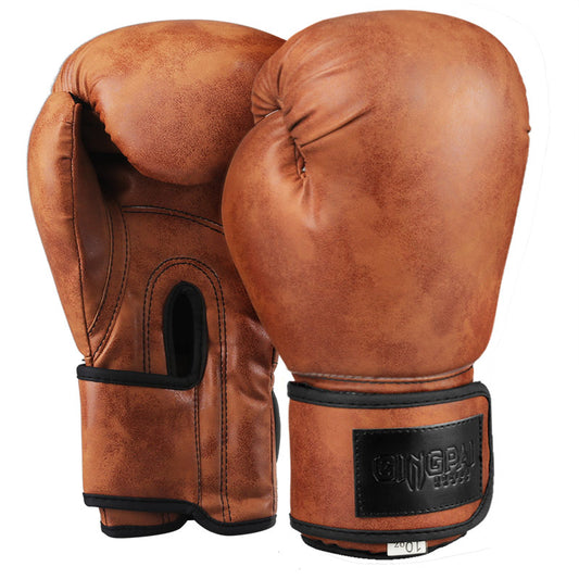 Vintage Style Boxing Gloves 8oz 10oz 12oz