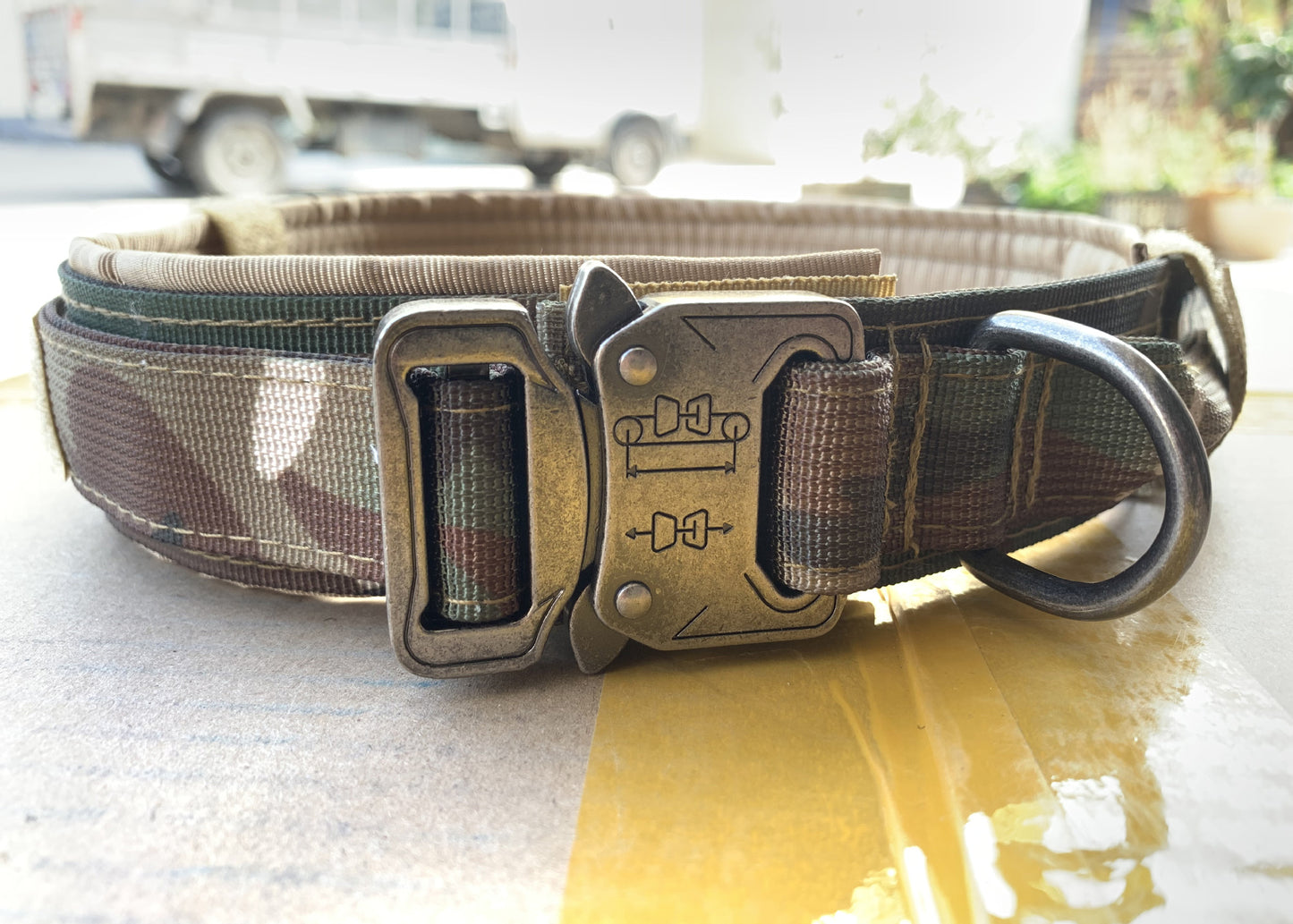 Nylon Adjustable Tactical Dog Collar - Wray Sports