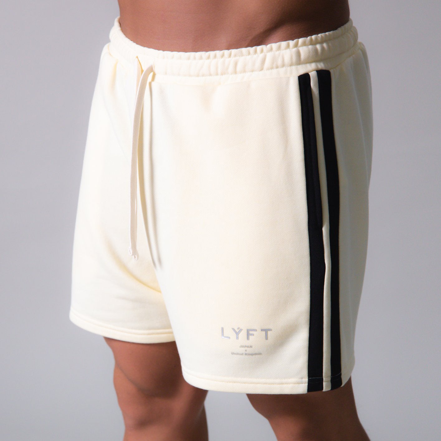 Mens Lyft Cotton Draw String Fitness Sports Shorts - Wray Sports