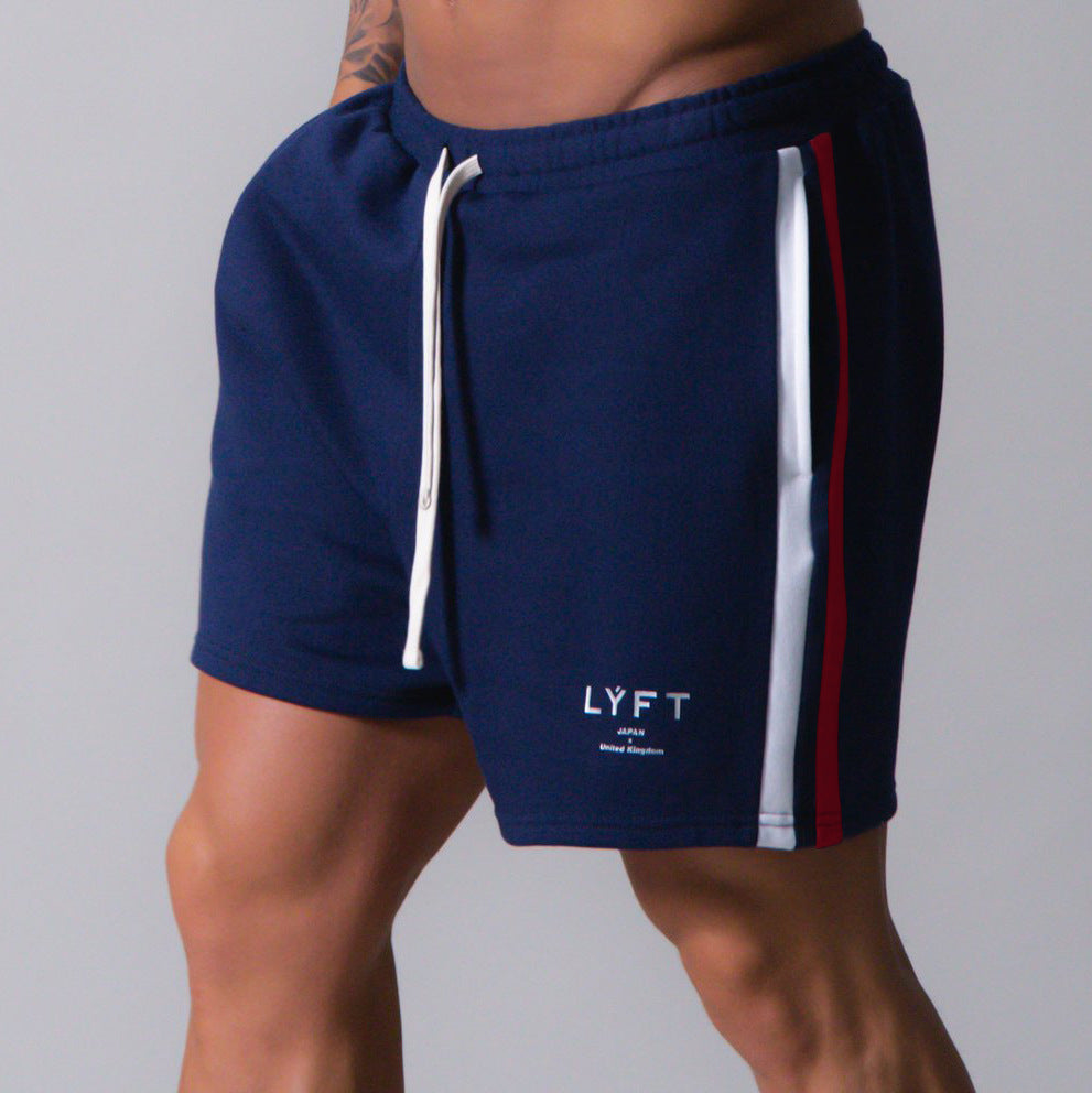 Mens Lyft Cotton Draw String Fitness Sports Shorts - Wray Sports