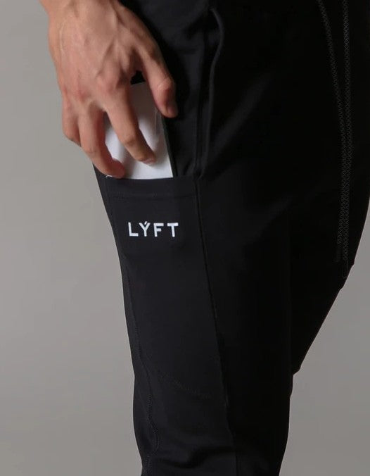 Mens Lyft Tapered Hidden Zip Pocket Slim Fit Sweat Pants - Wray Sports