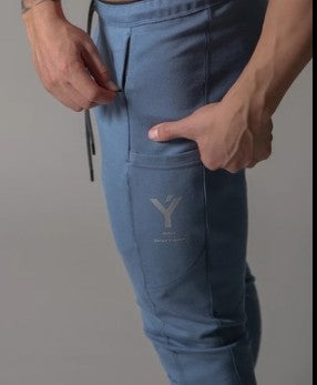 Mens Lyft Tapered Hidden Zip Pocket Slim Fit Sweat Pants - Wray Sports