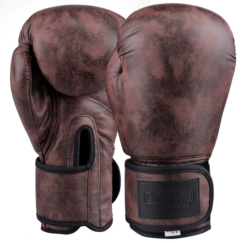 Vintage Style Boxing Gloves 8oz 10oz 12oz