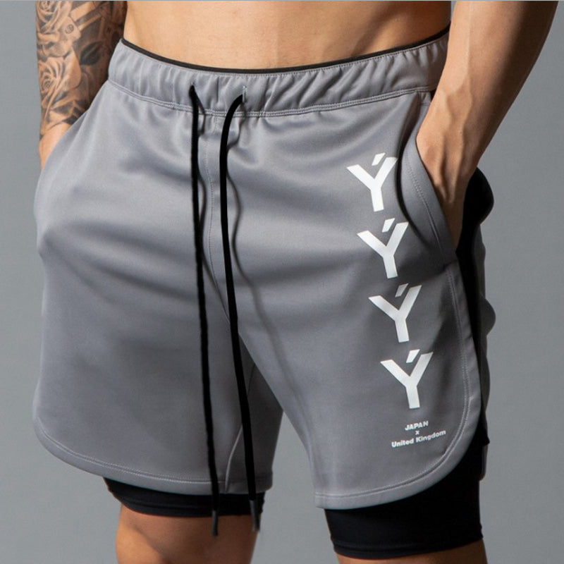 Mens Lyft quick-drying double layer shorts - Wray Sports