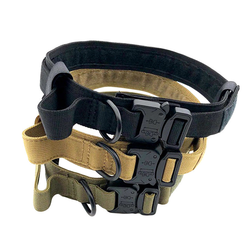 Nylon Adjustable Tactical Dog Collar - Wray Sports