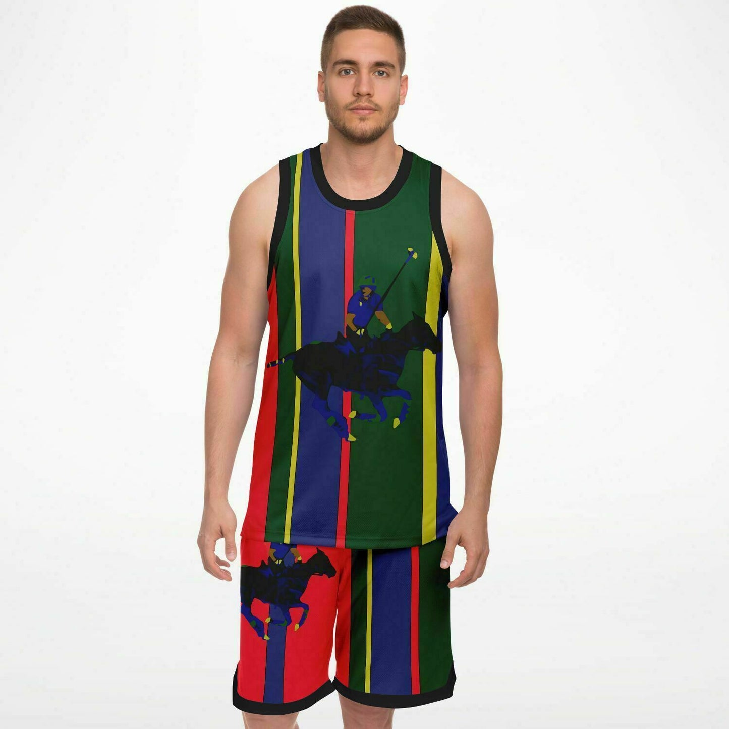 Polo Striped Basketball Set - Wray Sports