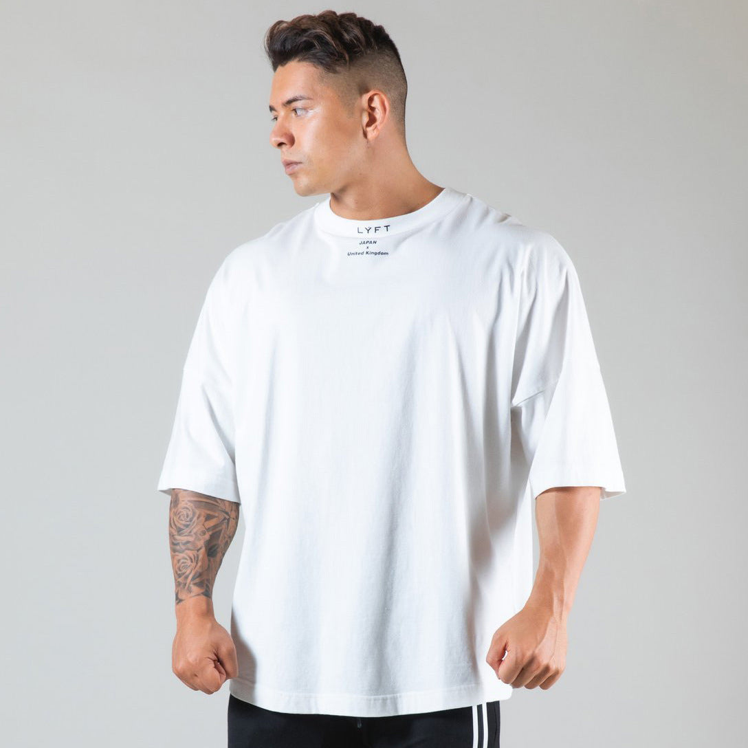Lyft Men's Round Neck Cotton Athleisure Fitness T-Shirt – Wray Sports
