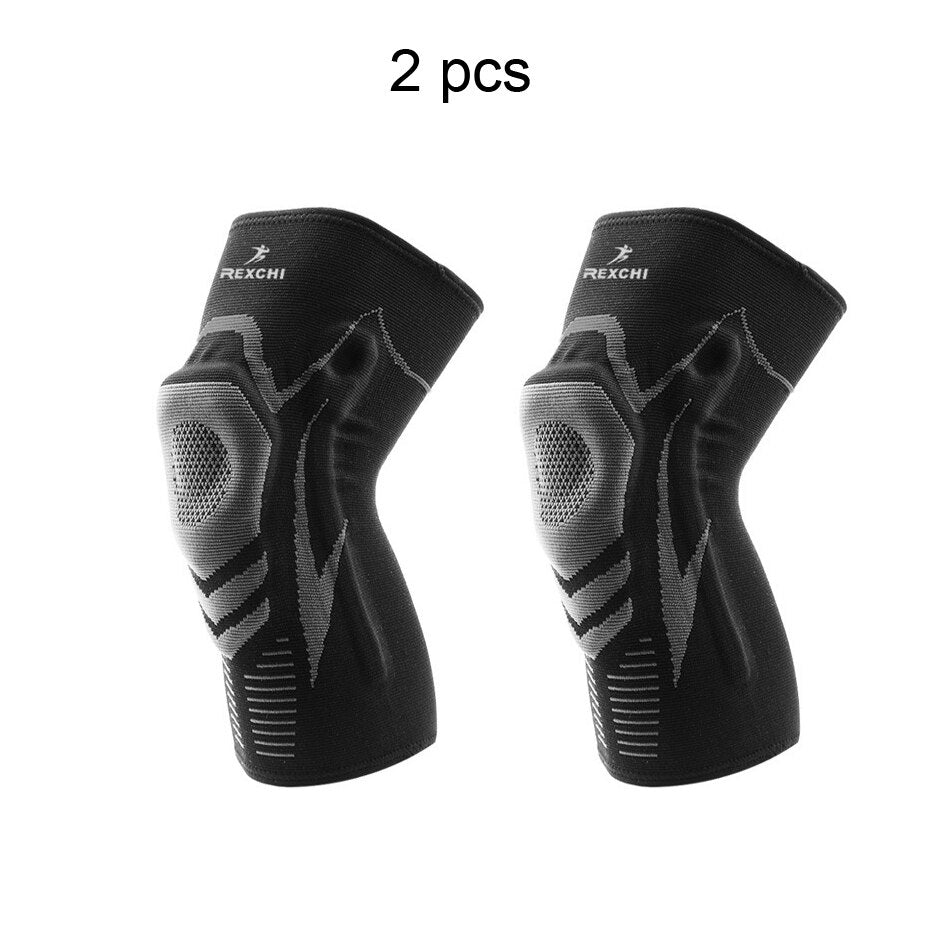 Basketball Knee Pads with Silicon Support - Wray Sports