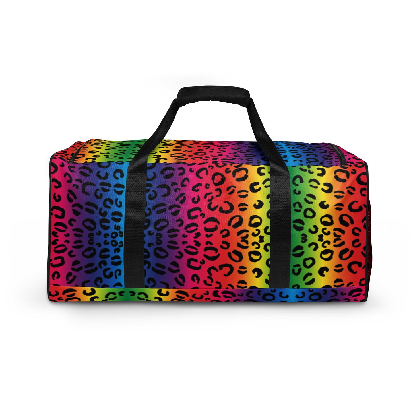 Rainbow Leopard Minimalist Travel Bag