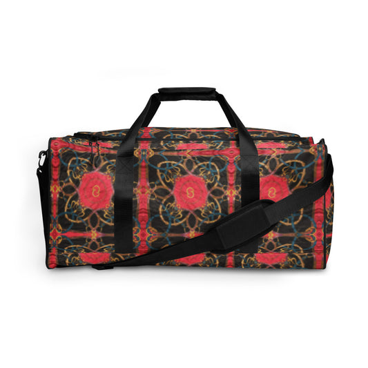 Pink Scarf Print Equestrian Duffle Bag - Wray Sports