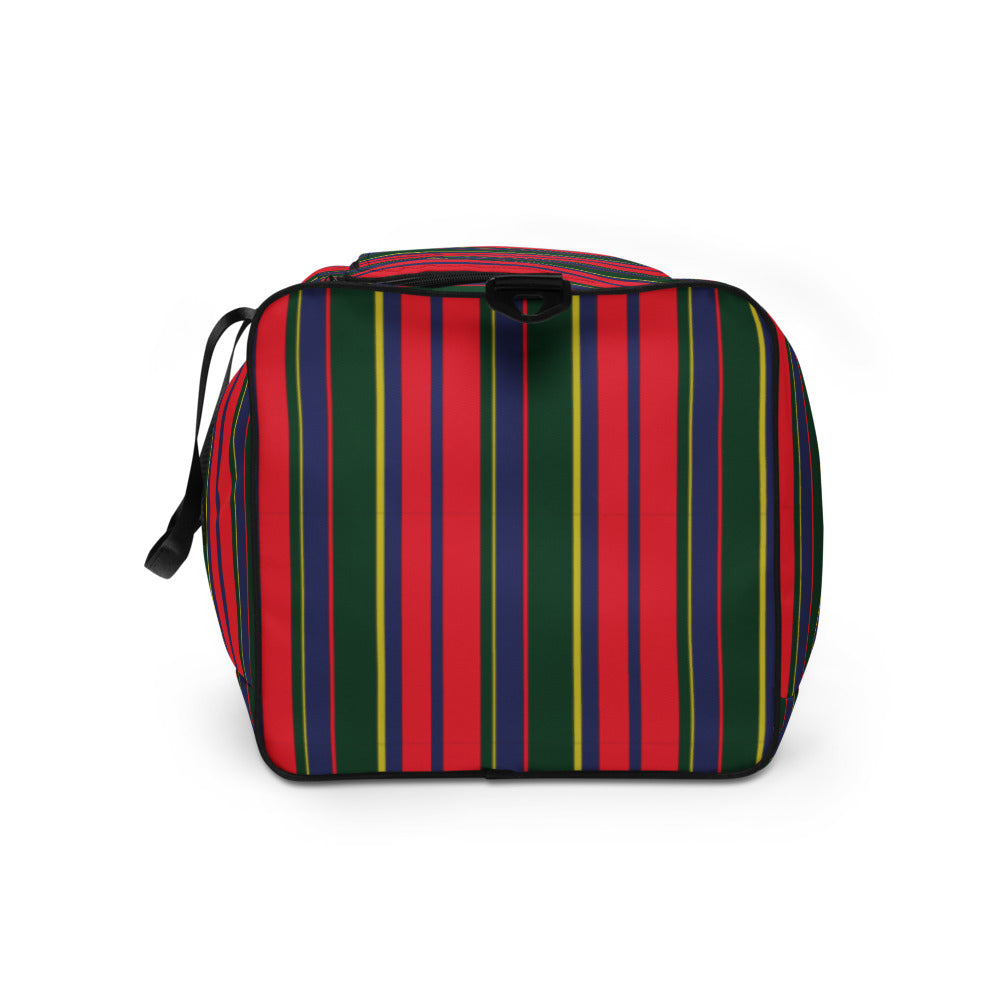 Striped Polo Pony Carib Duffle Travel Bag - Wray Sports