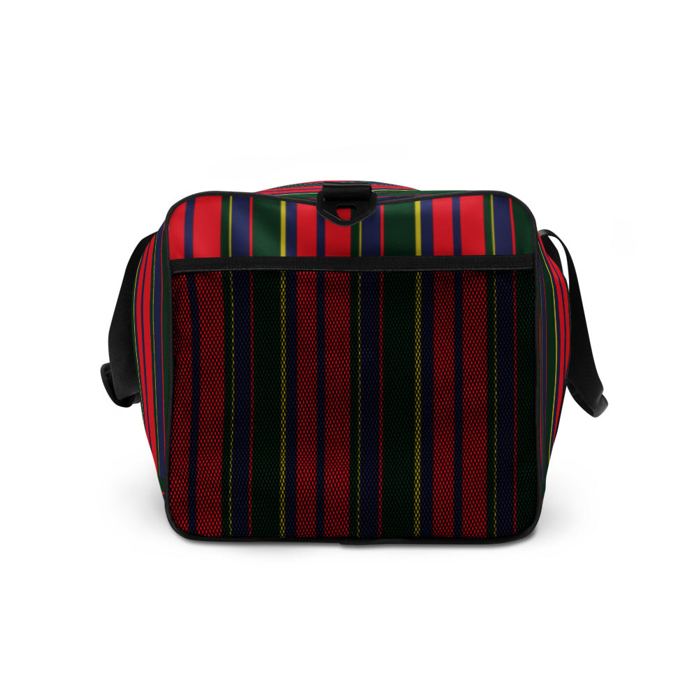 Striped Polo Pony Carib Duffle Travel Bag - Wray Sports