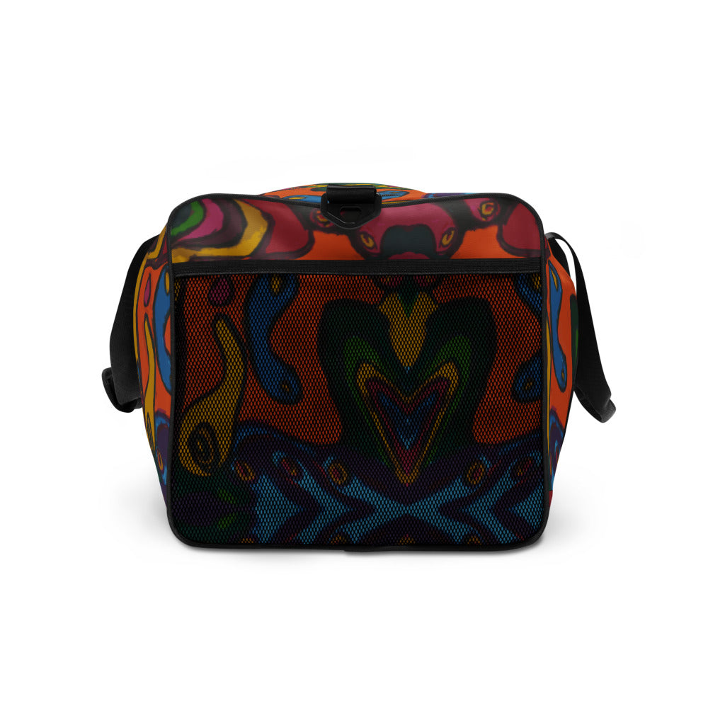 Artist Funky Lava Print Duffle Bag - Wray Sports