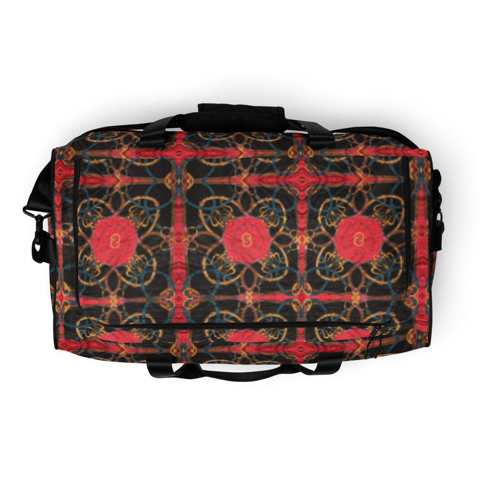 Pink Scarf Print Equestrian Duffle Bag - Wray Sports