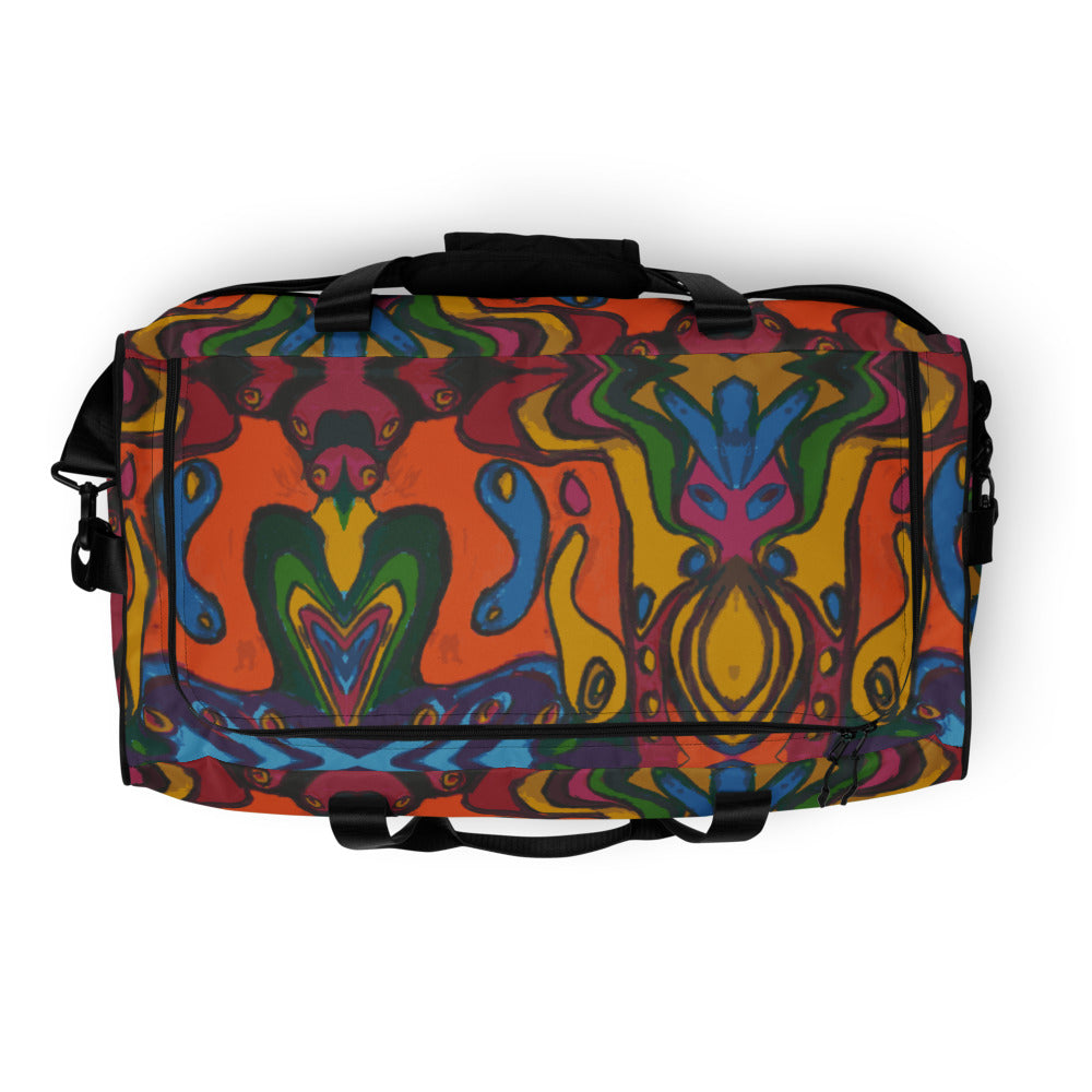 Artist Funky Lava Print Duffle Bag - Wray Sports