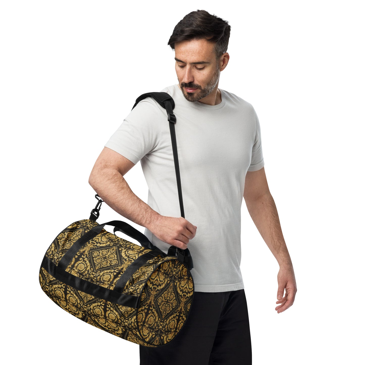 Baroque Print Gym Bag - Wray Sports