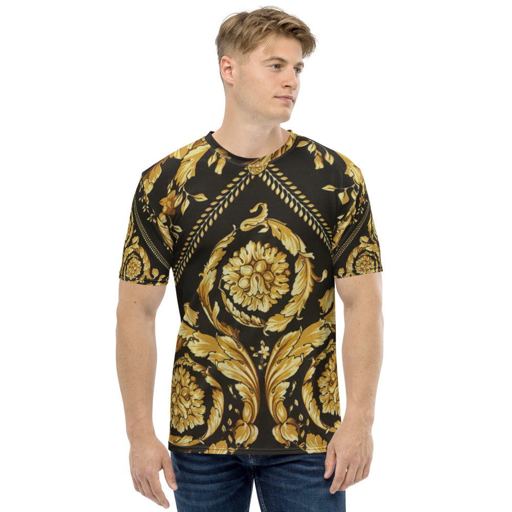 Baroque Scarf Print T-Shirt- Wray Sports