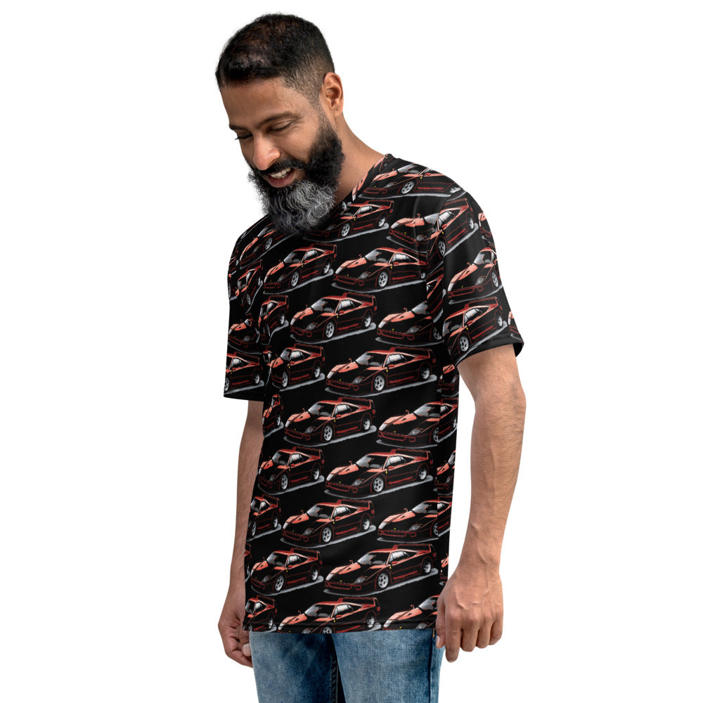 Rari Super Car All Over Print Men's T-shirt