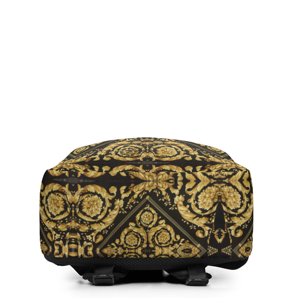 Baroque Print Minimalist Backpack - Wray Sports