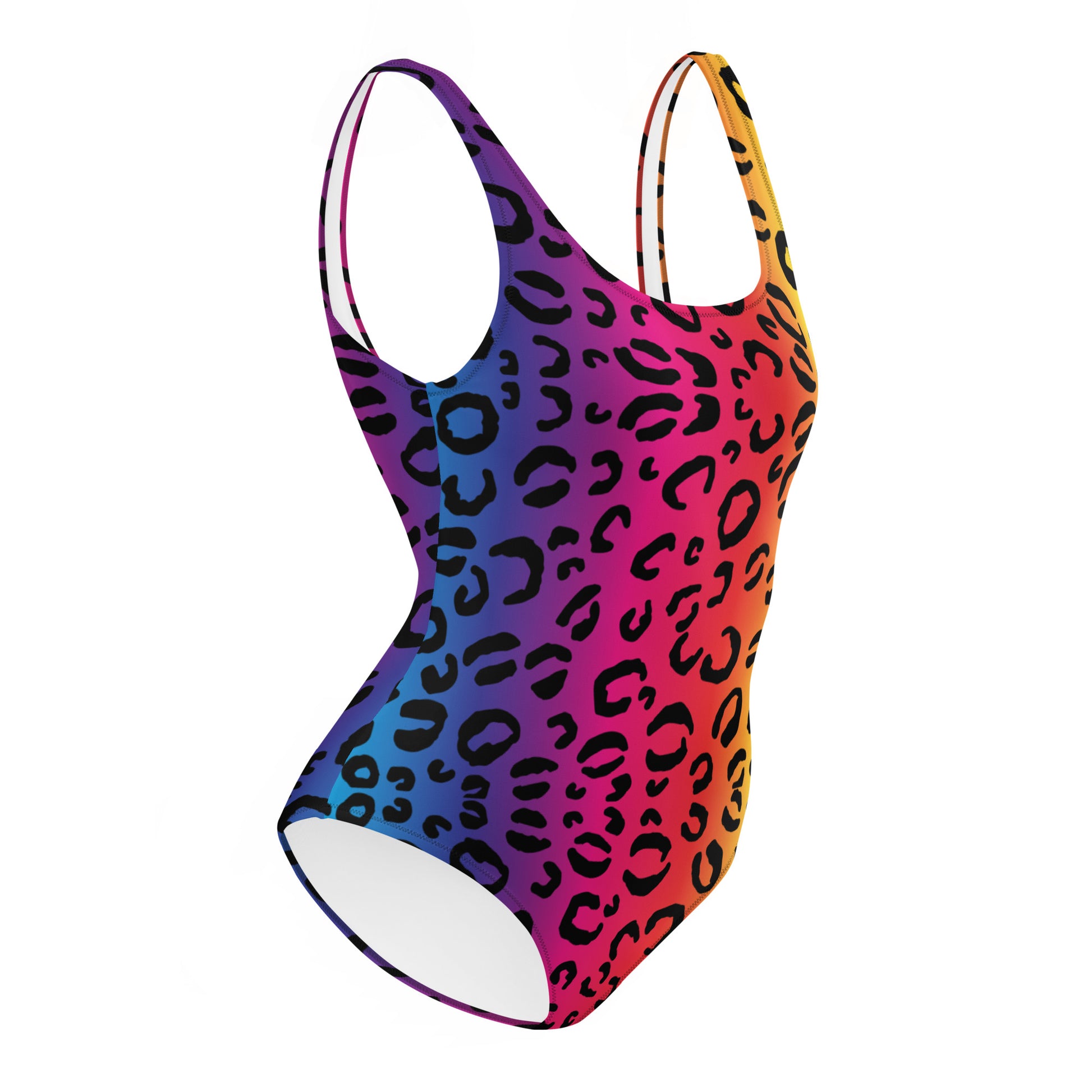 Rainbow Leopard One-Piece Swimsuit - Wray Sports