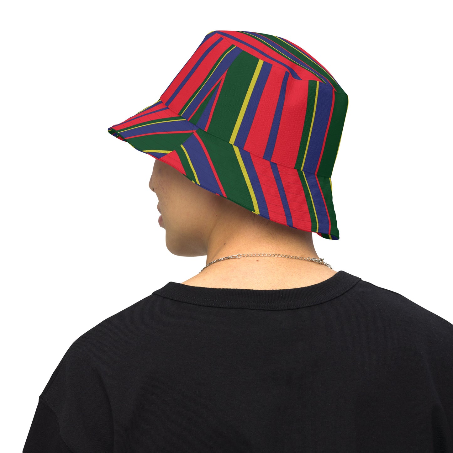 Polo Carib Striped Reversible bucket hat