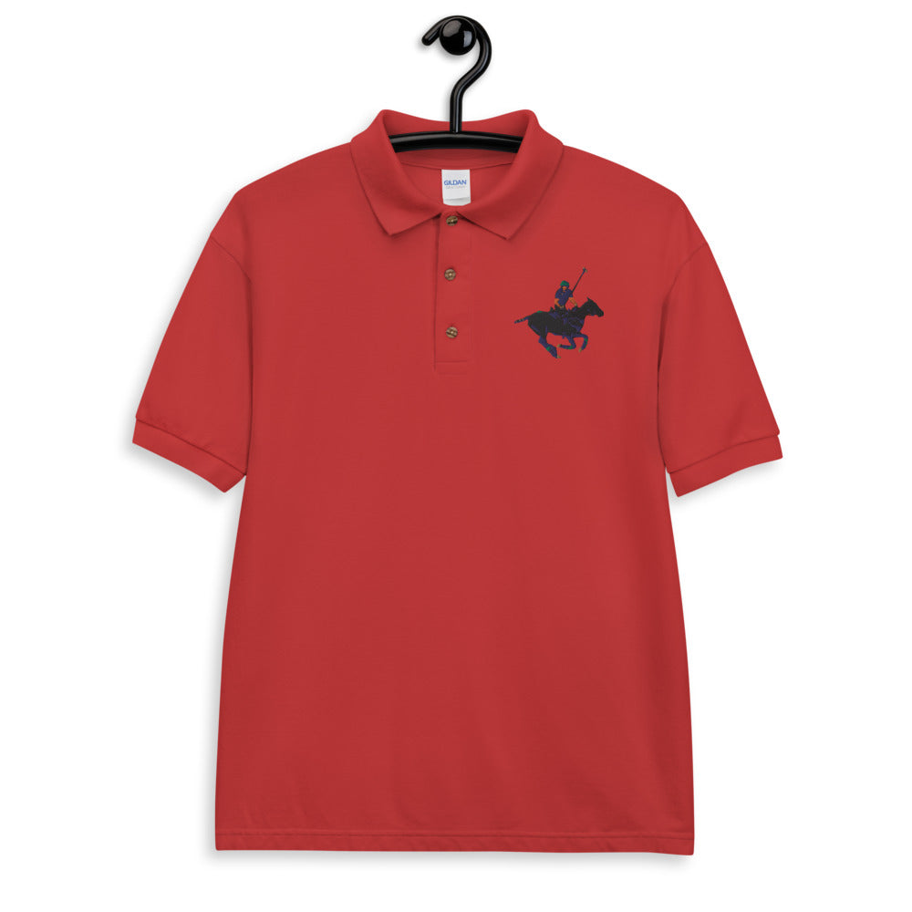 Embroidered Carib Action Pony Polo Shirt - Wray Sports