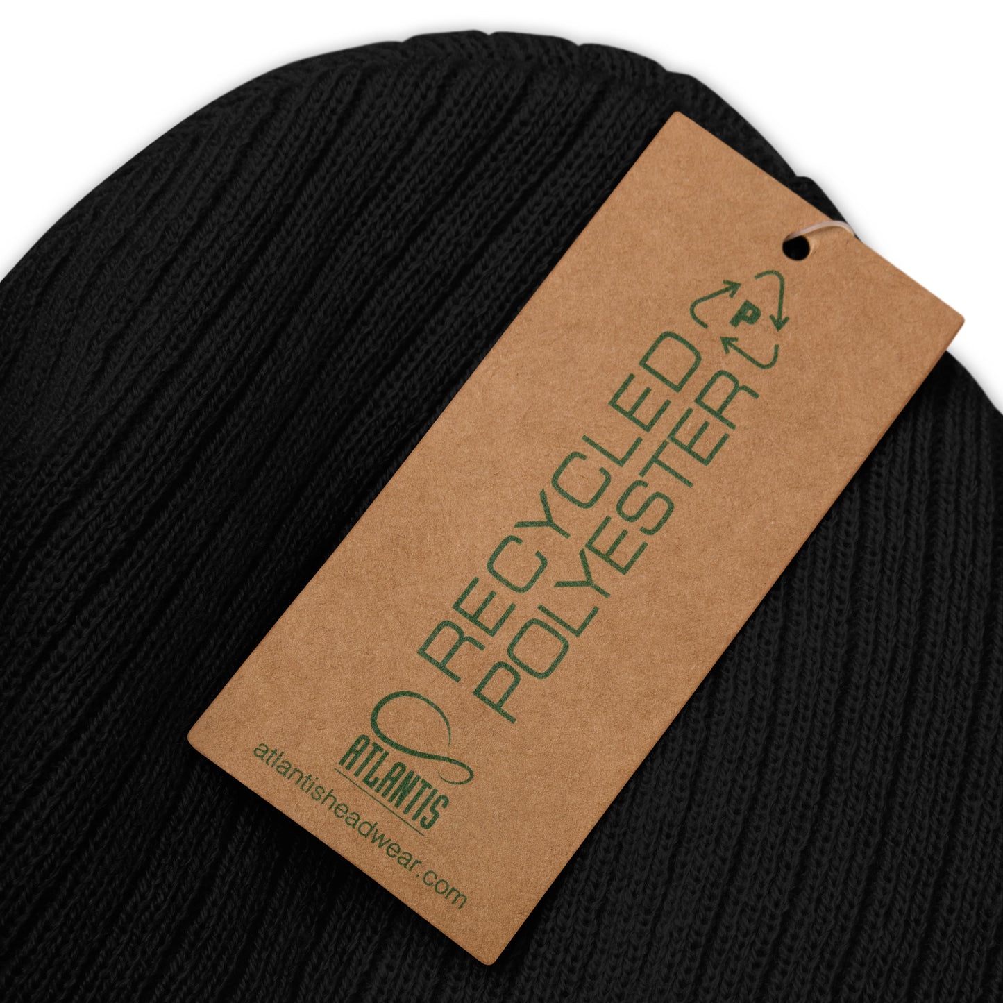 Embroidered Basketball Ribbed knit beanie