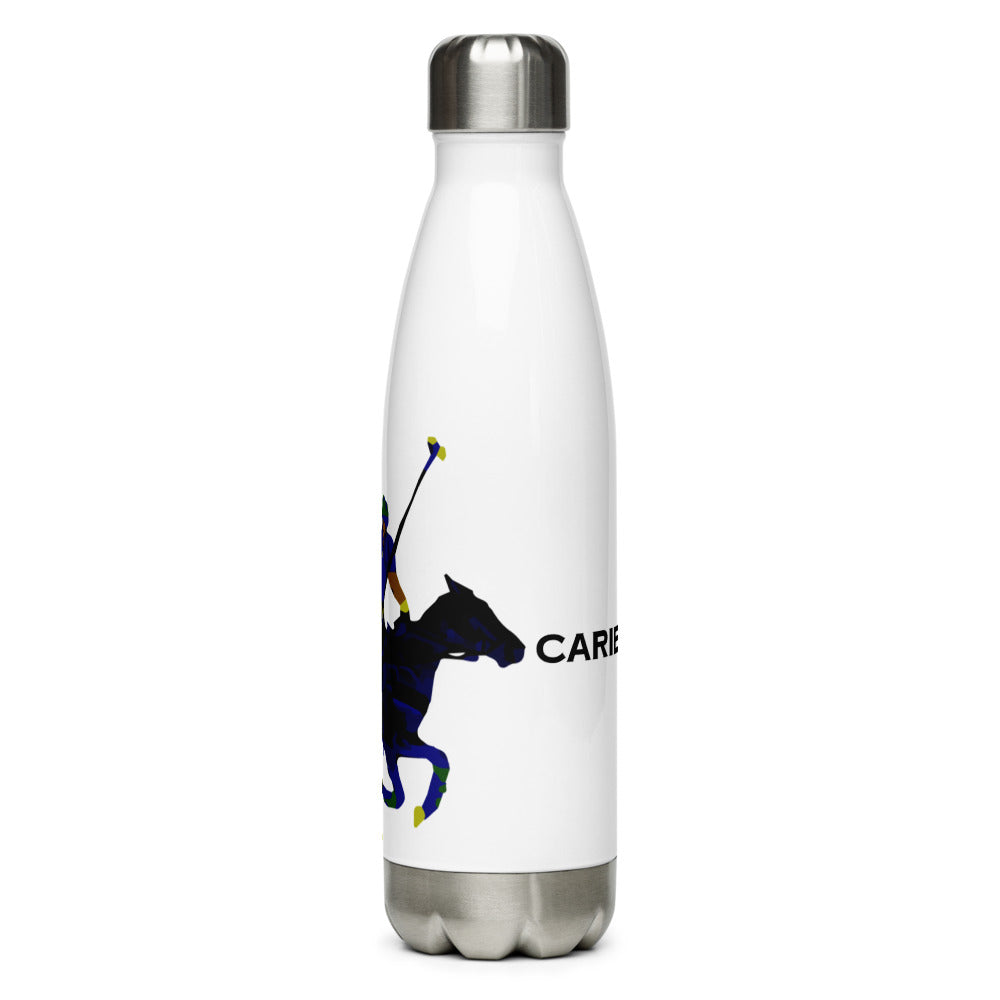 Carib Pony Polo Stainless Steel Water Bottle - Wray Sports