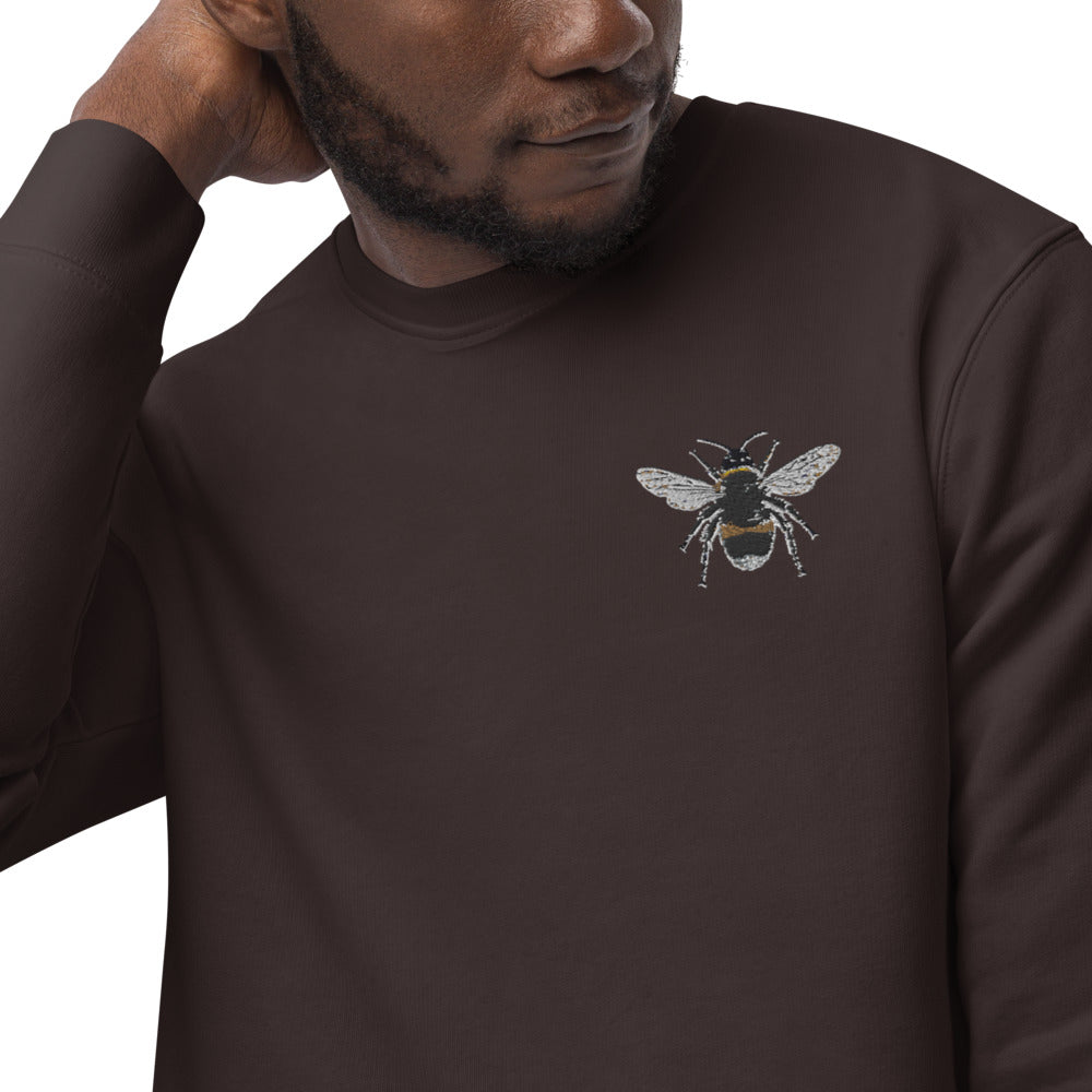 Embroidered Bee Eco Sweatshirt