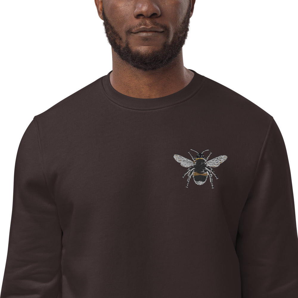 Embroidered Bee Eco Sweatshirt