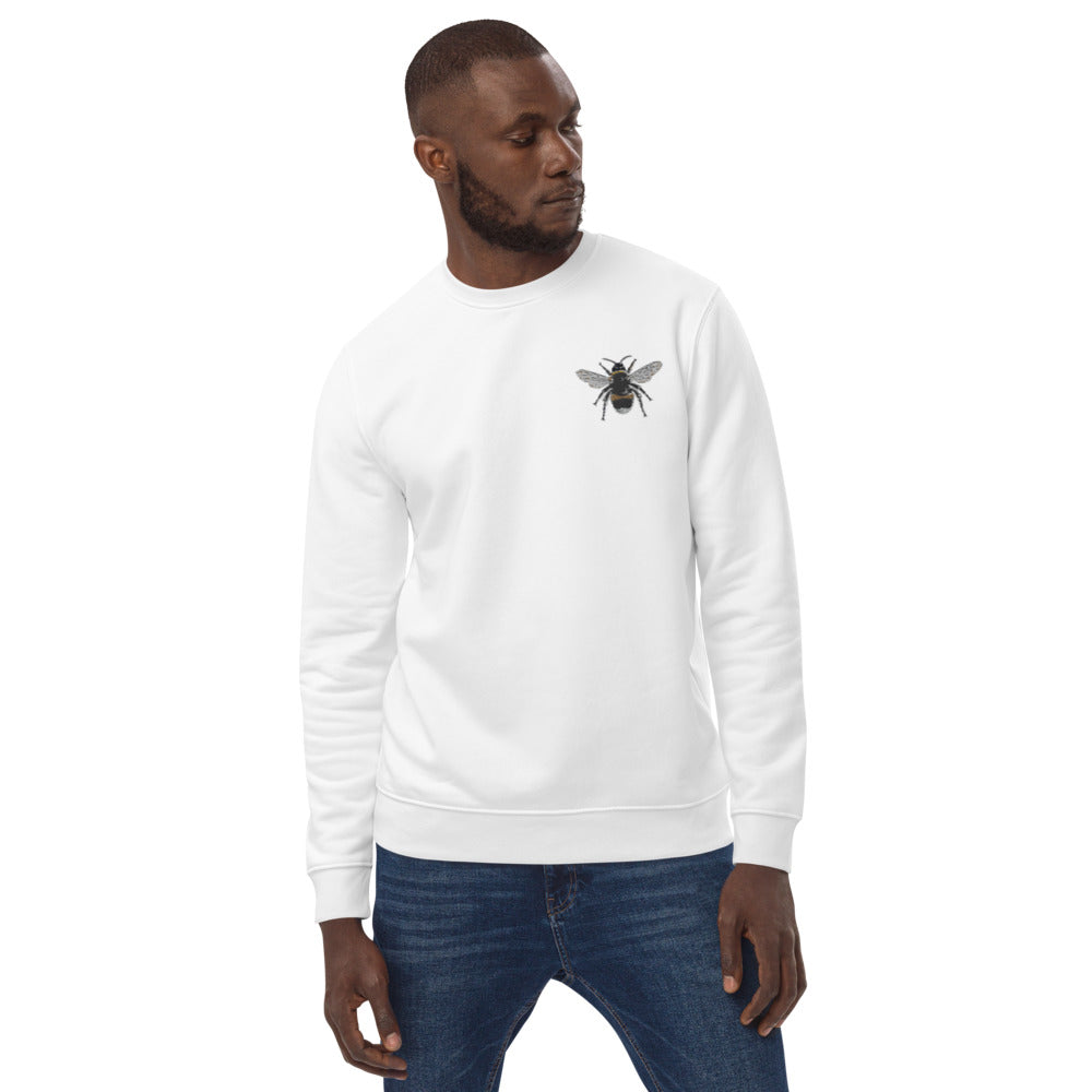 Embroidered Bee Eco Sweatshirt