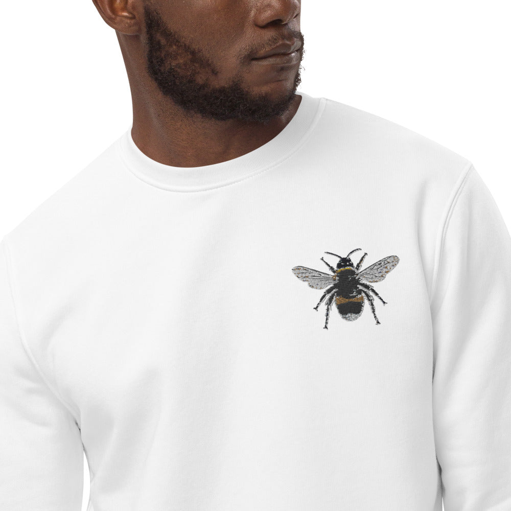 Embroidered Bee Eco Sweatshirt