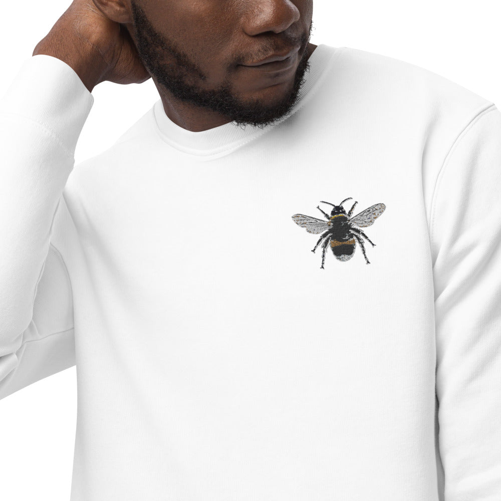 Embroidered Bee Eco Sweatshirt