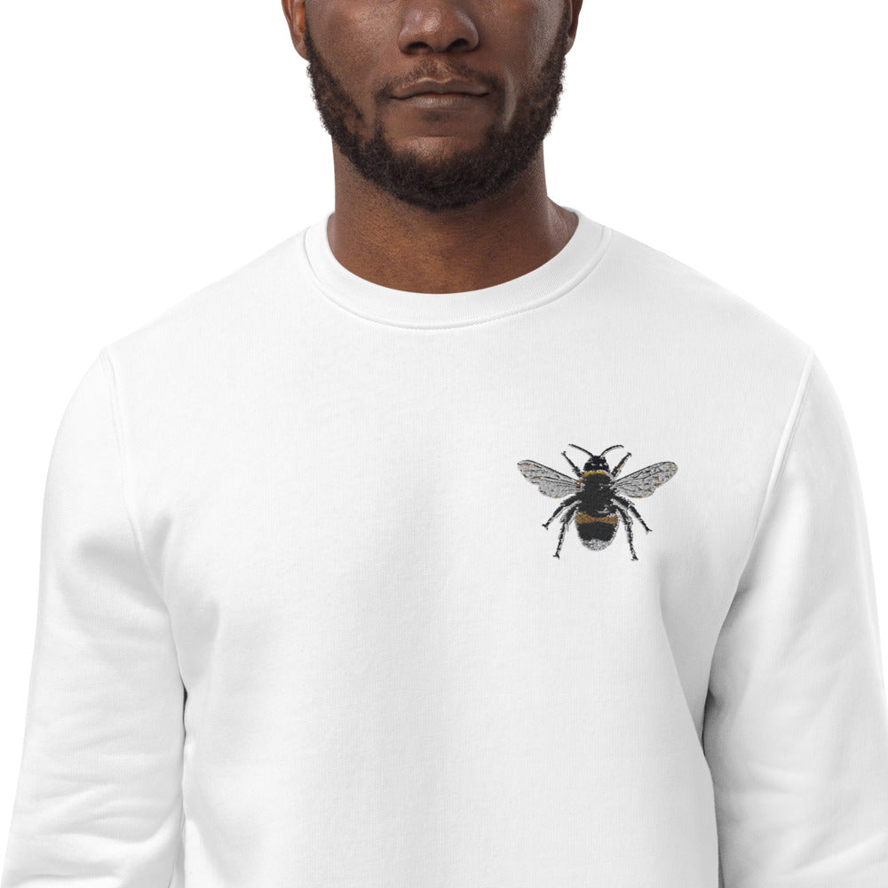 Embroidered Bee Eco Sweatshirt