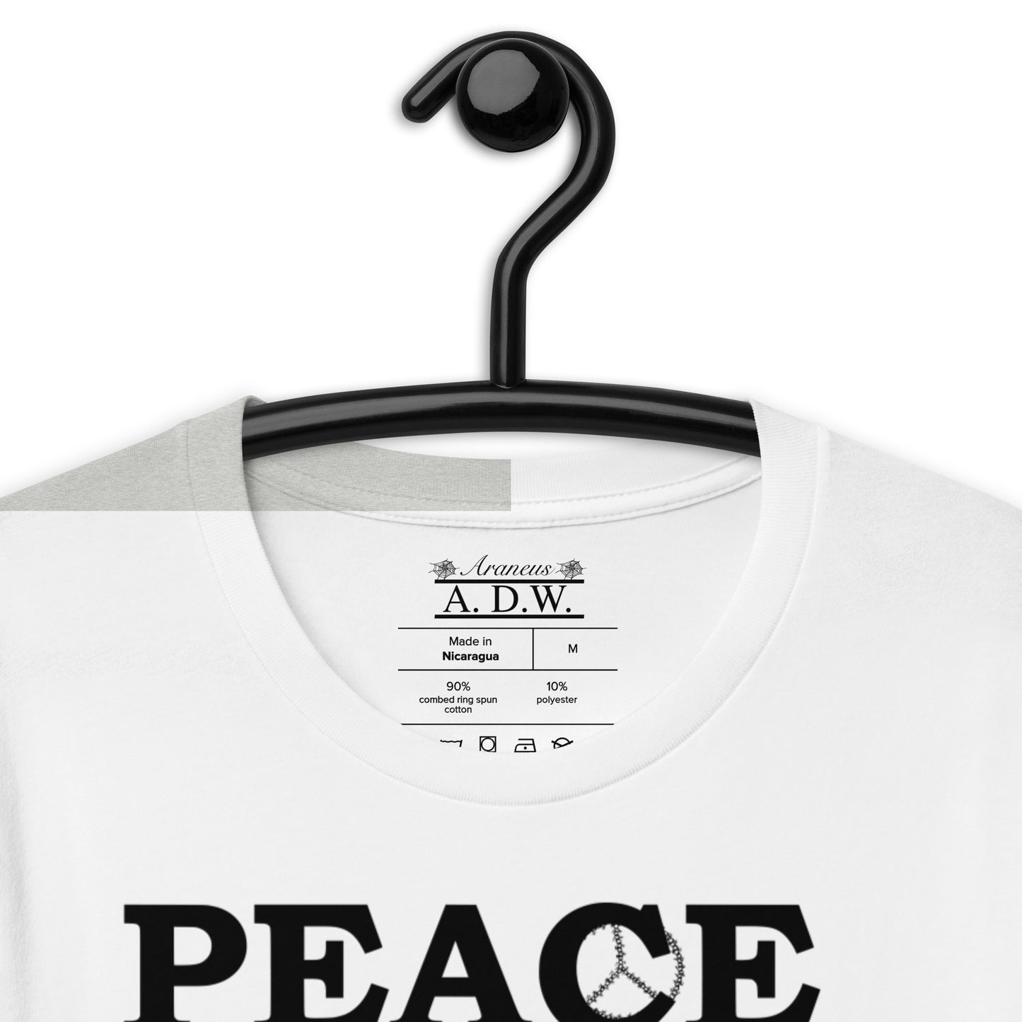 Peace Love Life Respect T-Shirt - Wray Sports